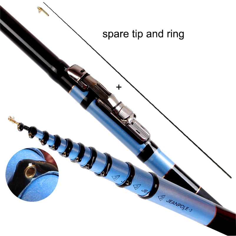 YUYU High Carbon Telescopic Fishing Rod