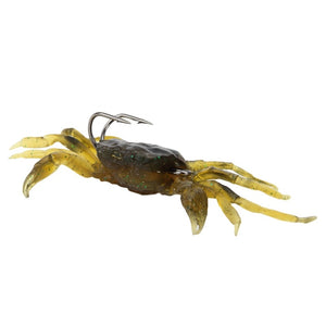 Bassdash Artificial Crab Bait 3D Simulation Fishing Sharp Hooks